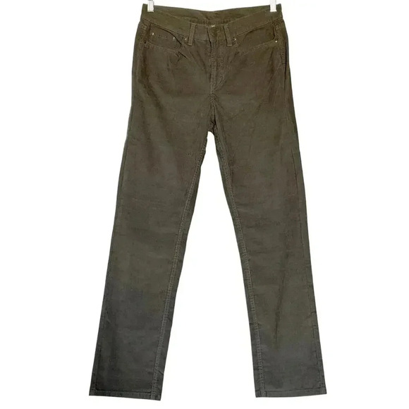 L.L. Bean Women's BeanFlex Corduroy Pants Mid-Rise Straight-Leg Size 8 - Picture 1 of 10
